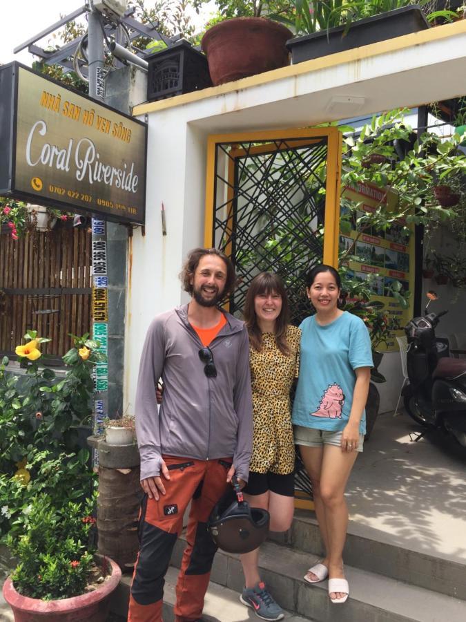 Coral Riverside Homestay & Hostel ホイアン エクステリア 写真
