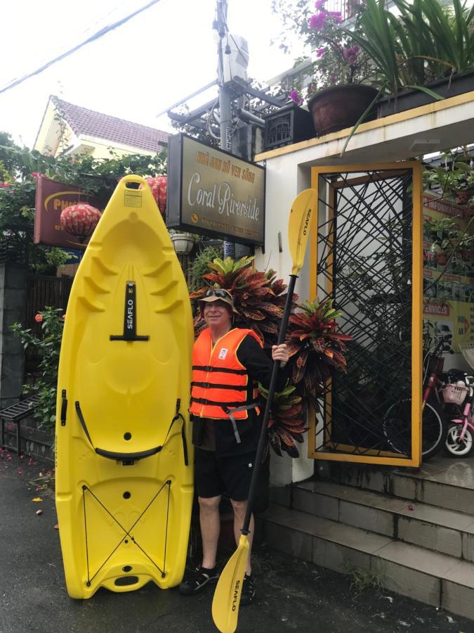 Coral Riverside Homestay & Hostel ホイアン エクステリア 写真
